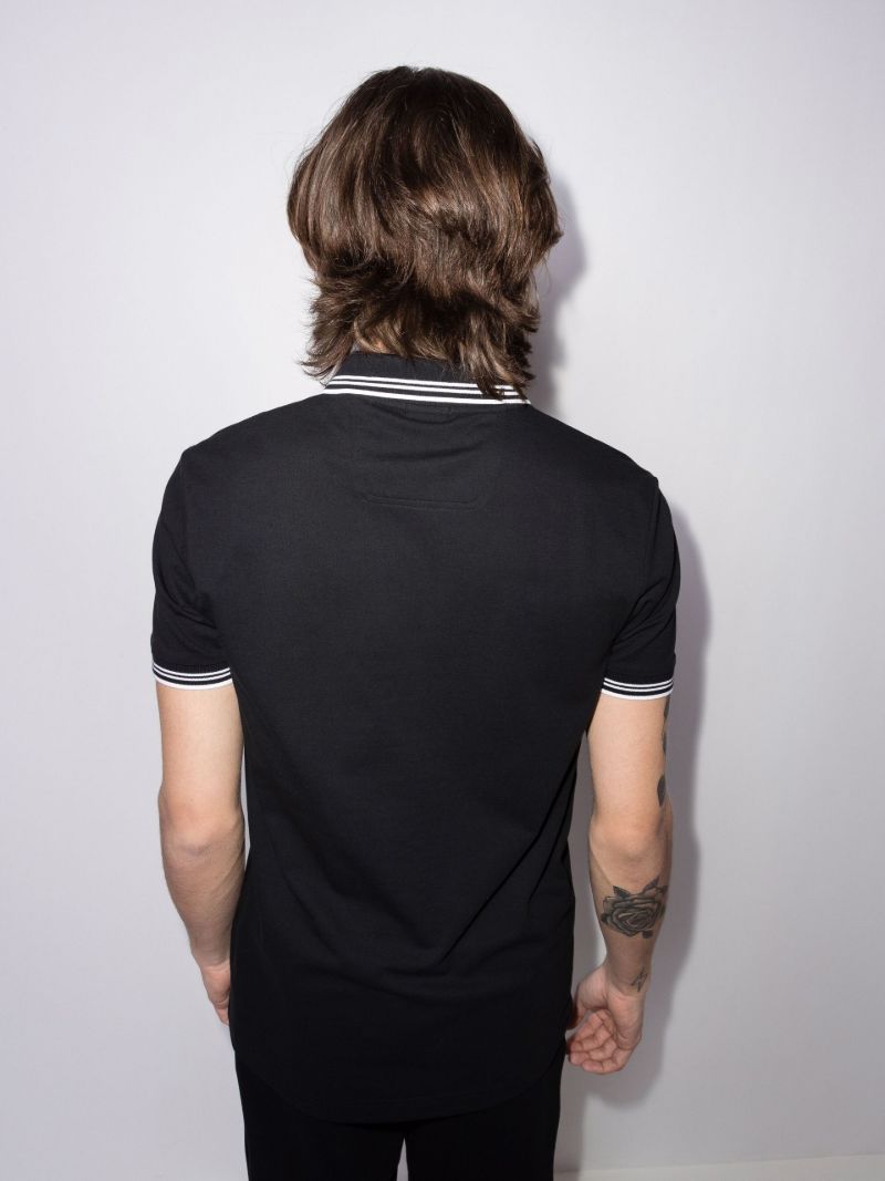 Paul Curved Logo Polo Shirt