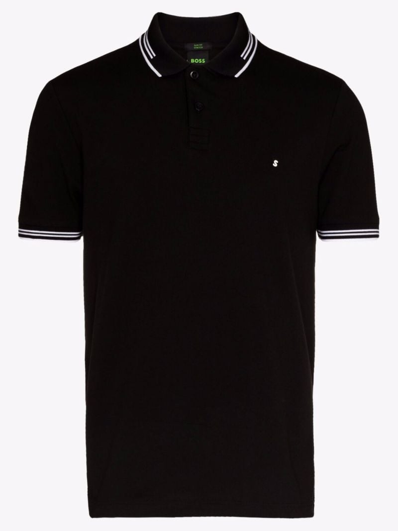 Paul Curved Logo Polo Shirt