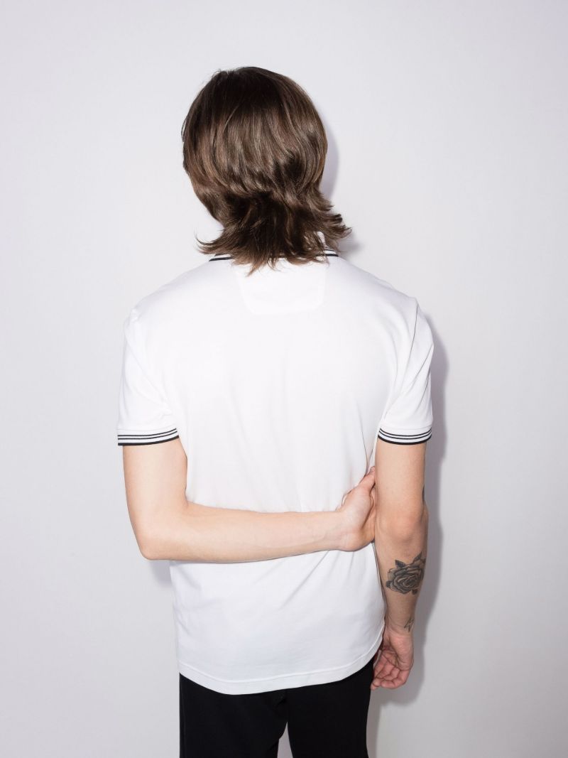 Paul Curved Logo Polo Shirt