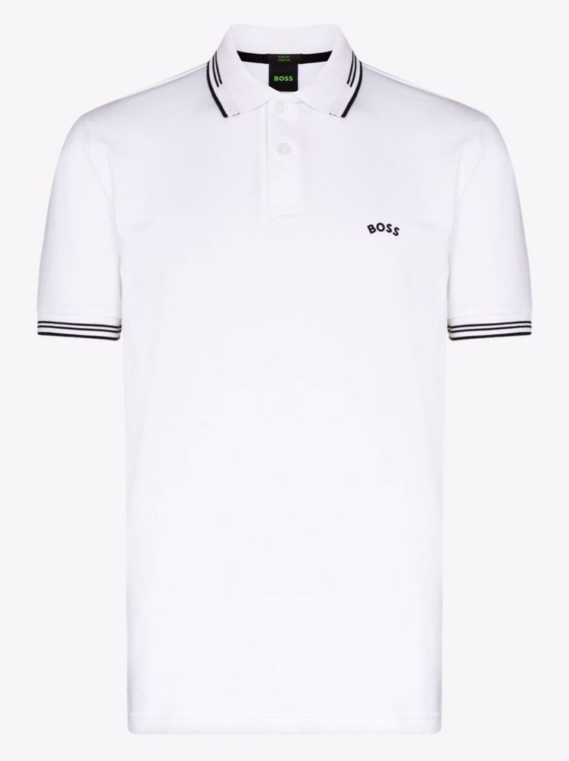 Paul Curved Logo Polo Shirt