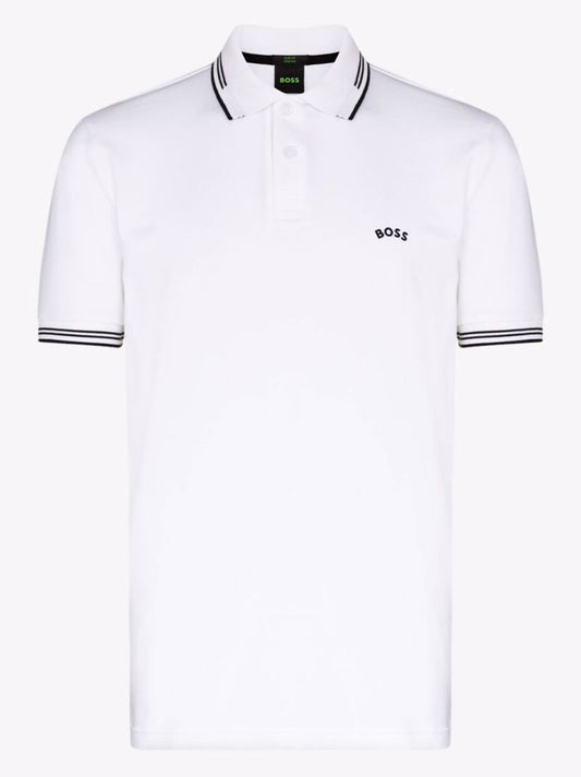 Paul Curved Logo Polo Shirt