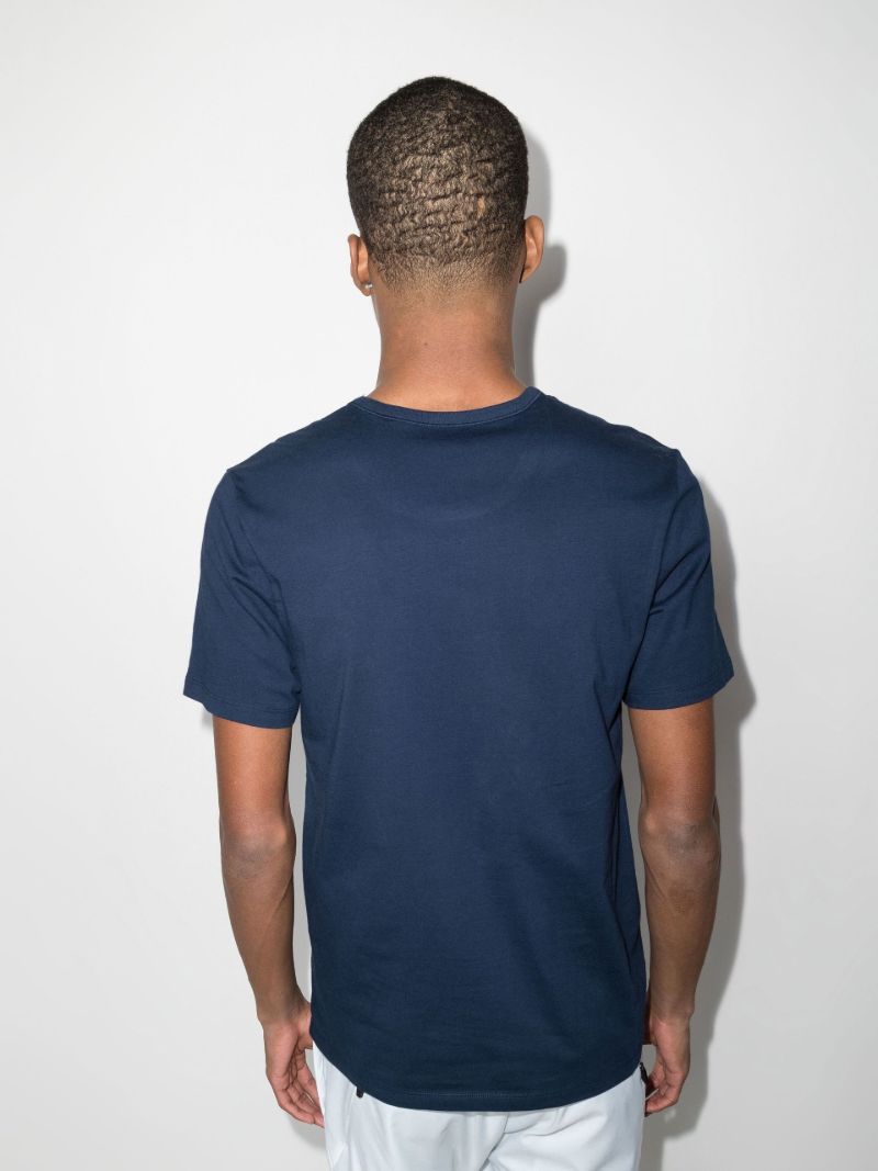 Logo Embroidered Cotton T-shirt Set