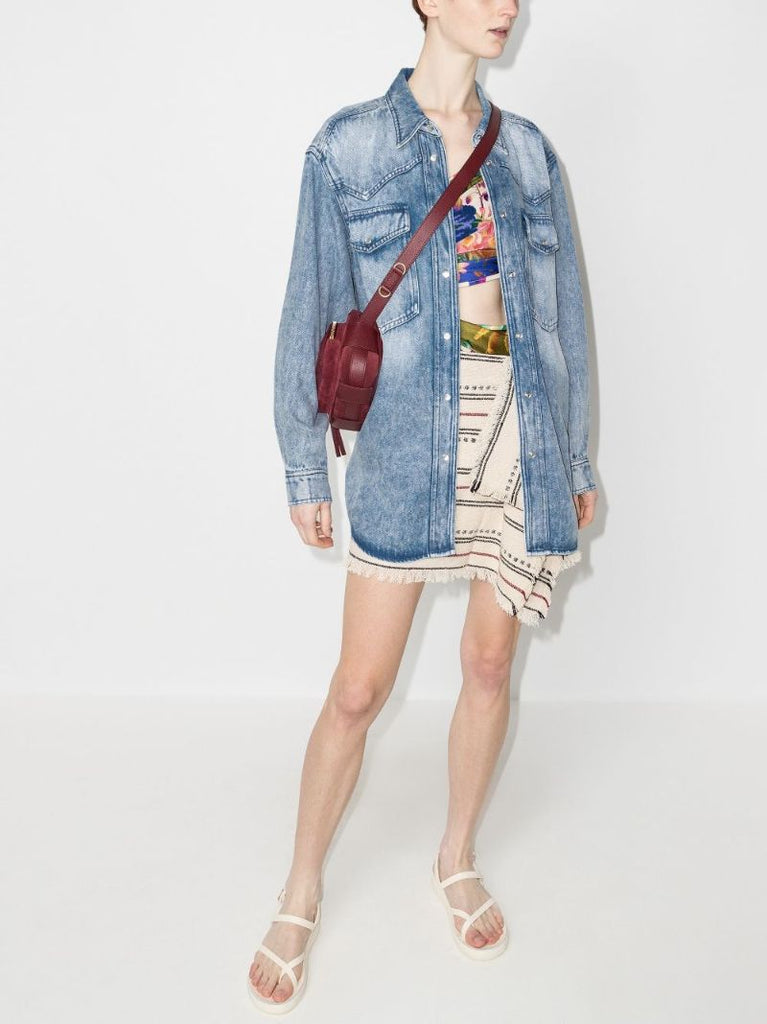 Taniami Oversized Denim Shirt