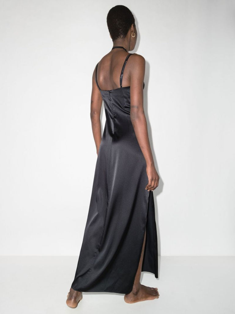 Welcome Home Silk Maxi Dress