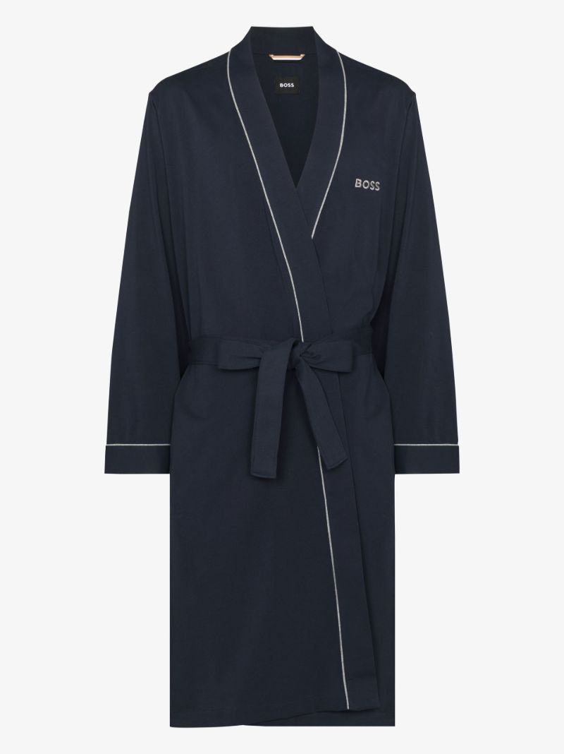 Belted Cotton Robe