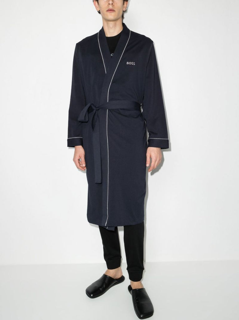 Belted Cotton Robe