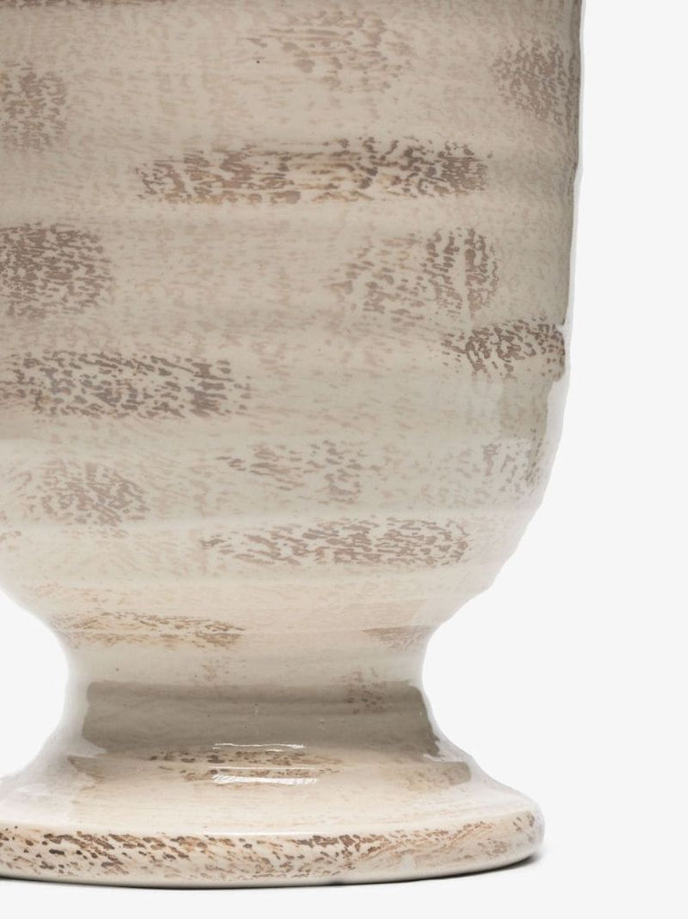 Neutral Tall Ceramic Vase