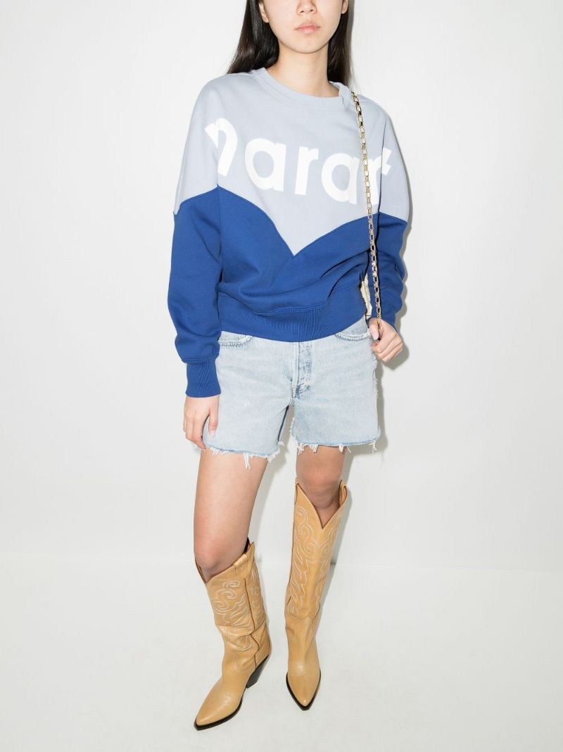 Houston Logo Print Sweatshirt
