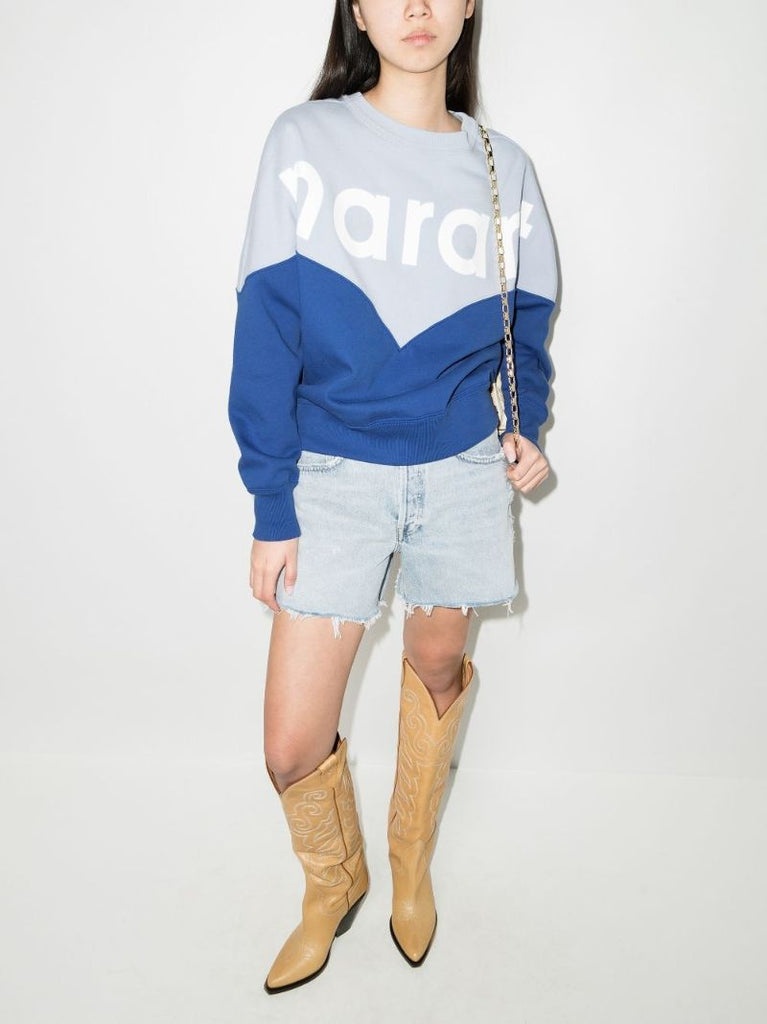Houston Logo Print Sweatshirt