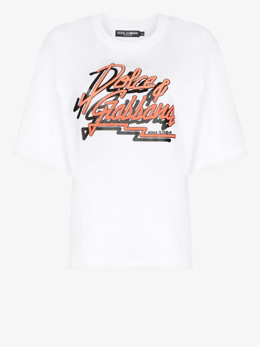 Logo Print Cotton T-shirt