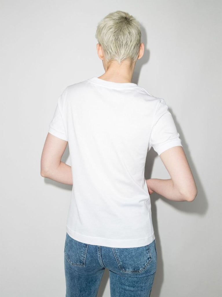 Crystal Logo Cotton T-shirt