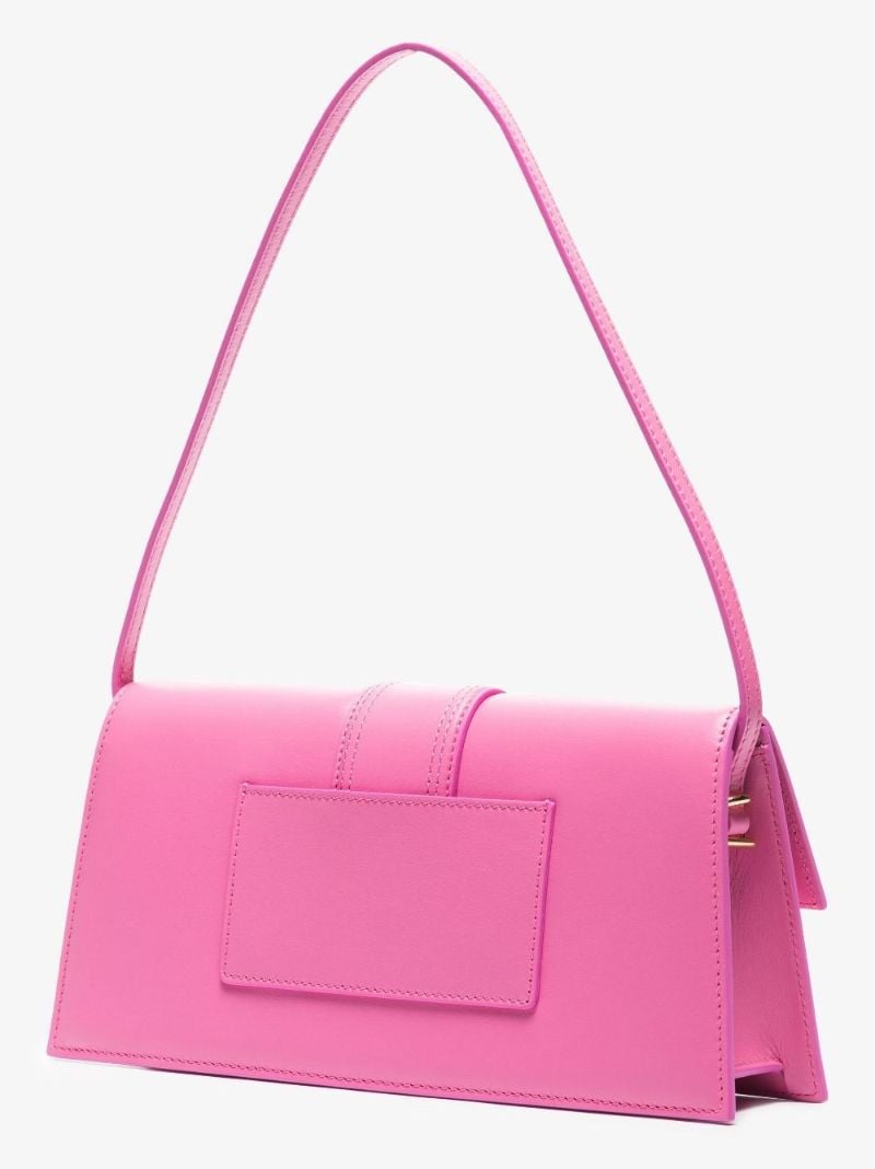 Pink Le Bambino Long Leather Shoulder Bag