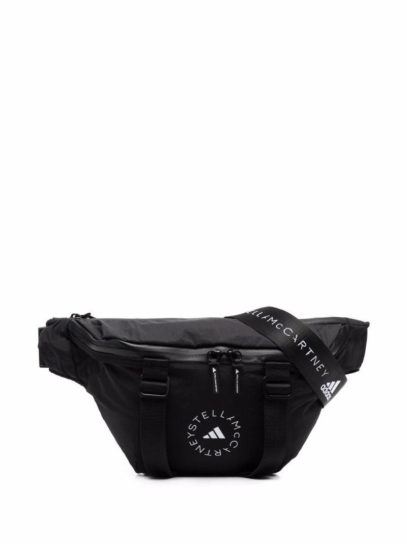 Black Logo Belt Bag