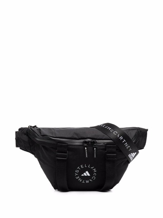 Black Logo Belt Bag