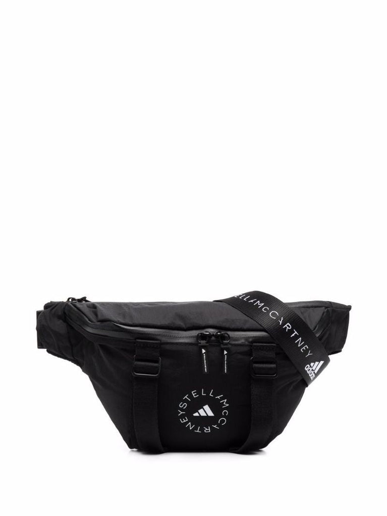 Black Logo Belt Bag