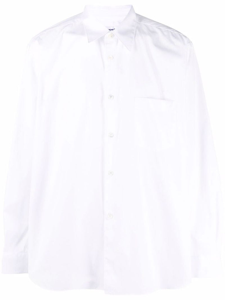 White Button Up Cotton Shirt