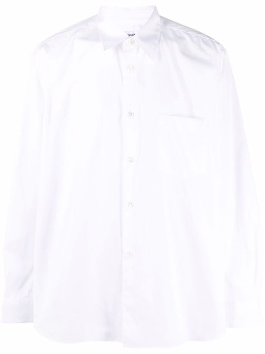 White Button Up Cotton Shirt