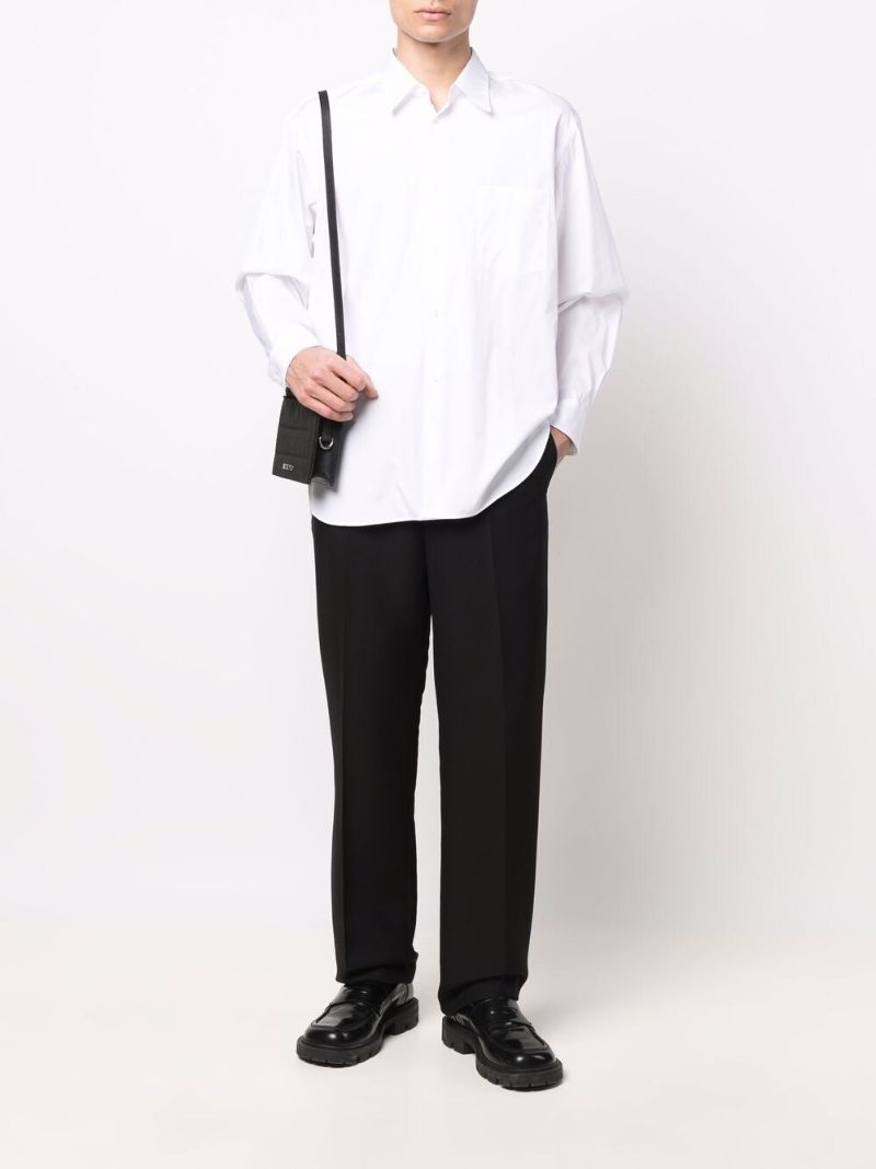 White Button Up Cotton Shirt