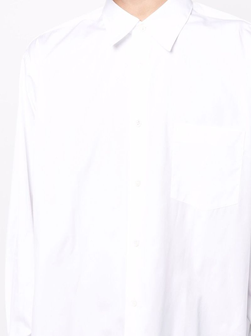 White Button Up Cotton Shirt
