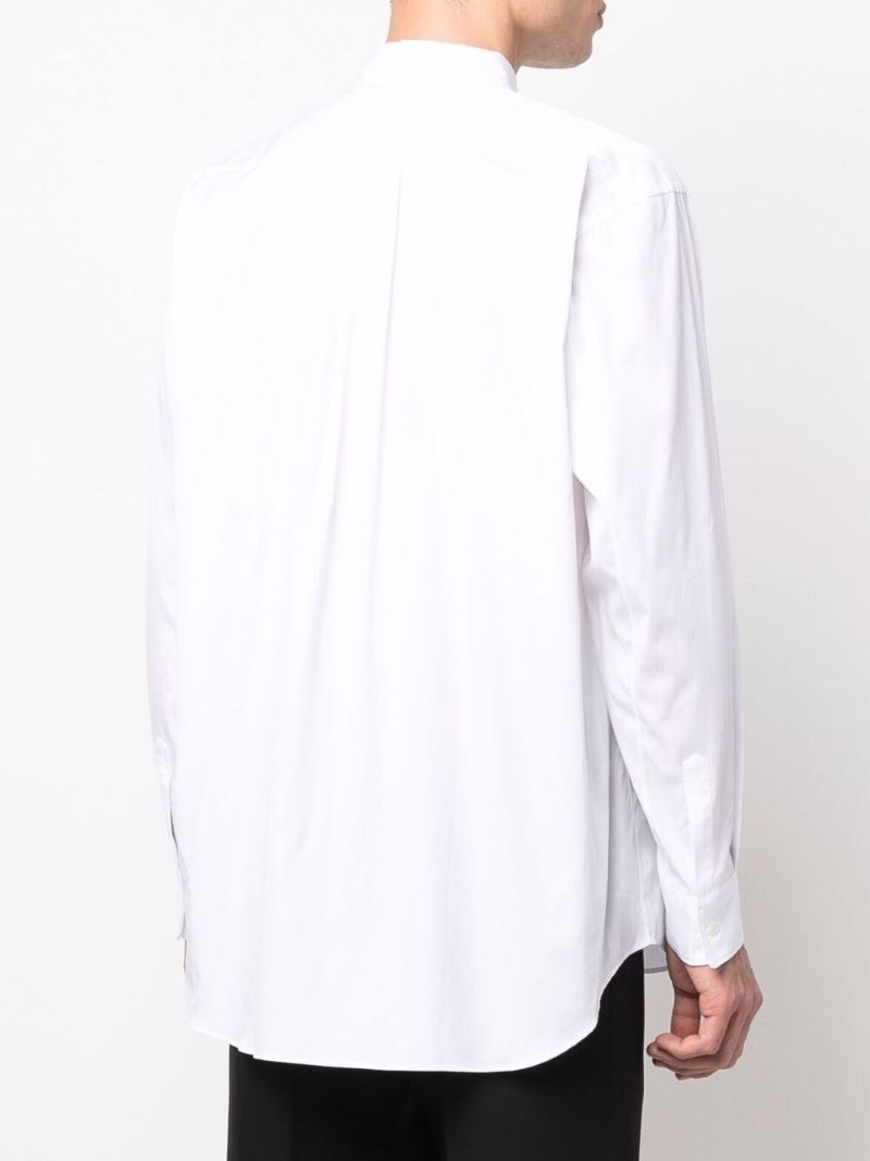 White Button Up Cotton Shirt