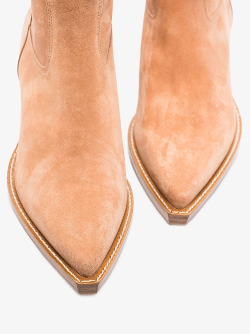 Brown Sharon 60 Leather Cowboy Boots
