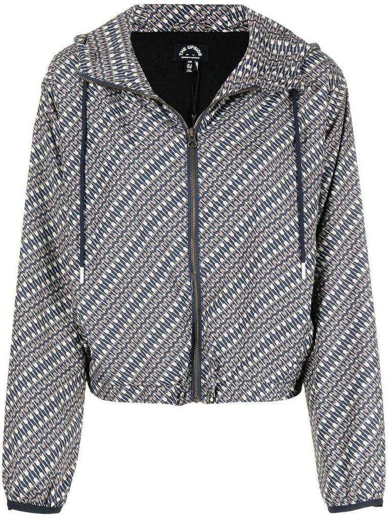 Blue Cupid Loulou Logo Hooded Jacket