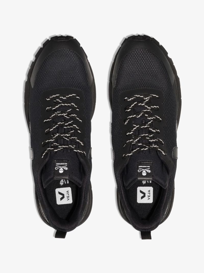 X Sea Shepherd Black Dekkan Low Top Sneakers
