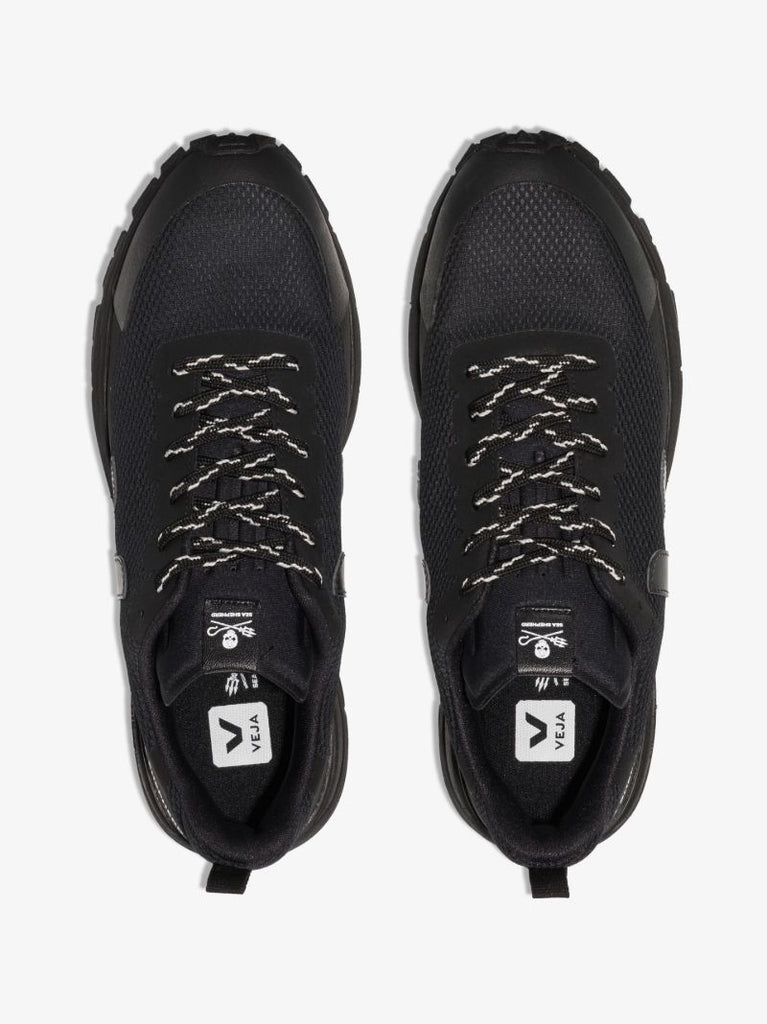 X Sea Shepherd Black Dekkan Low Top Sneakers
