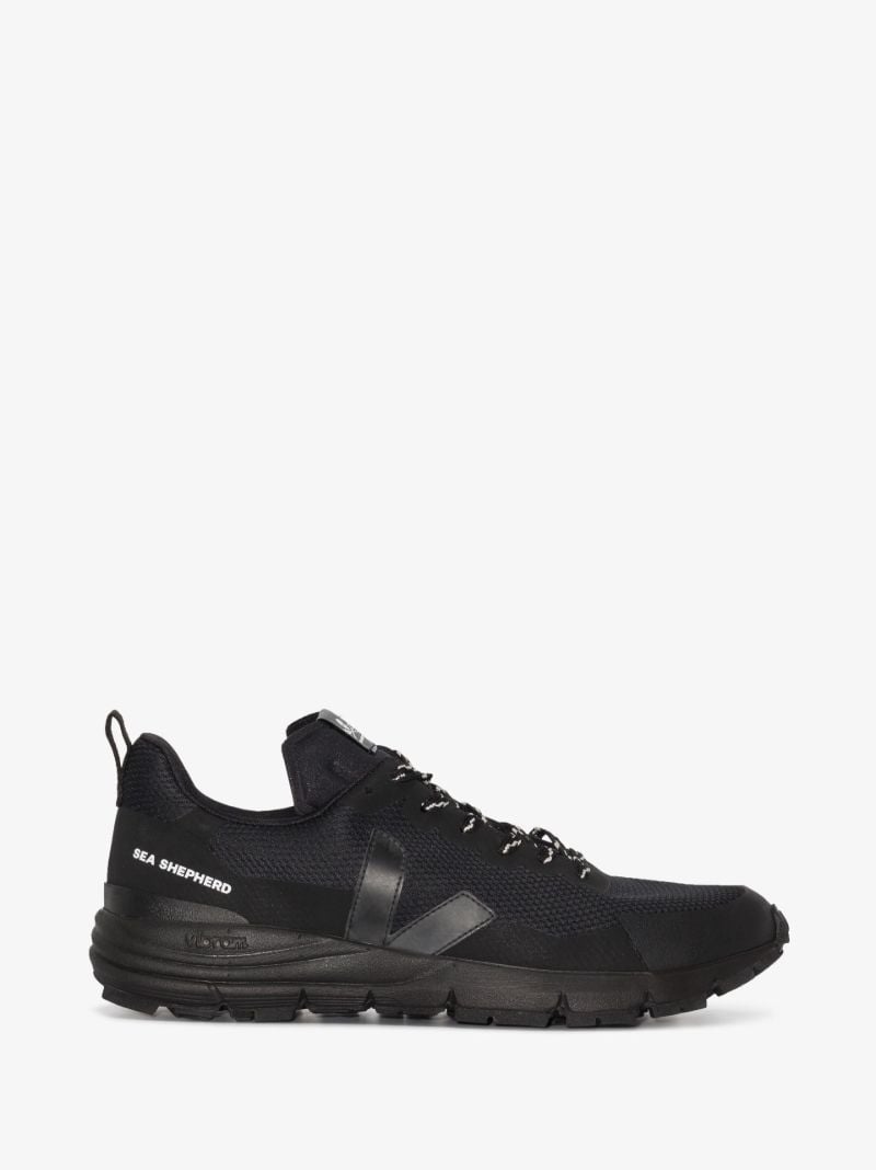 X Sea Shepherd Black Dekkan Low Top Sneakers
