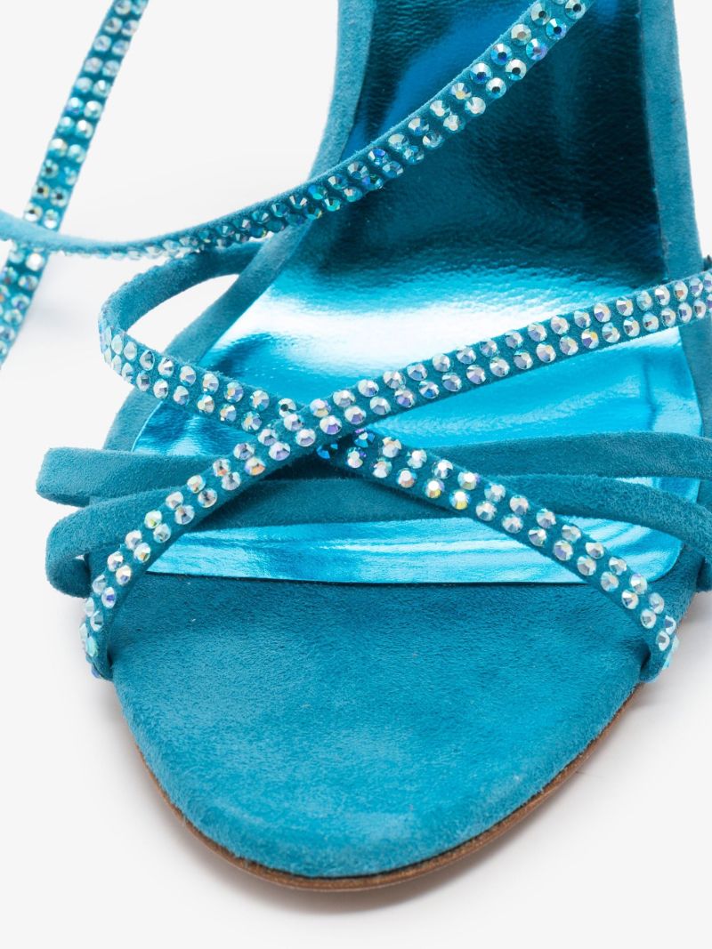 Blue Holly Nicole 105 Leather Sandals