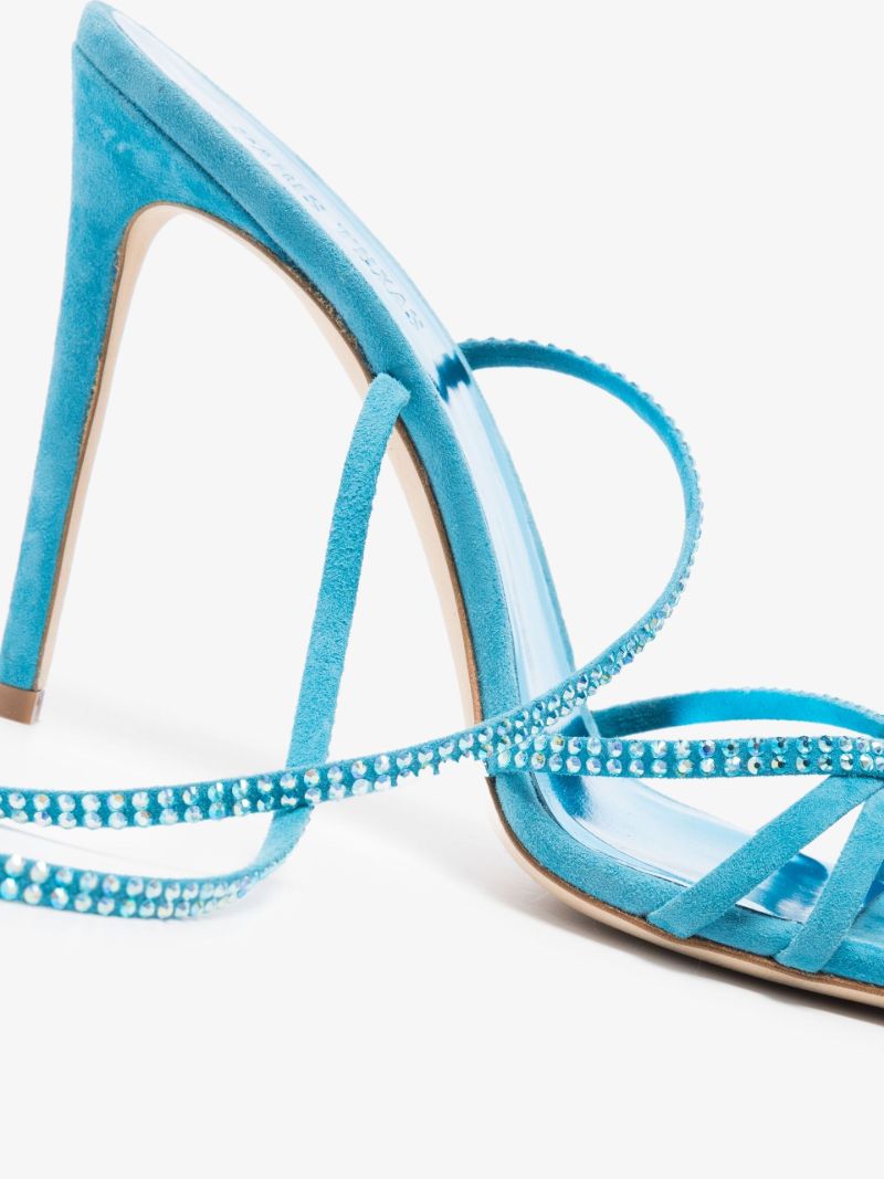 Blue Holly Nicole 105 Leather Sandals