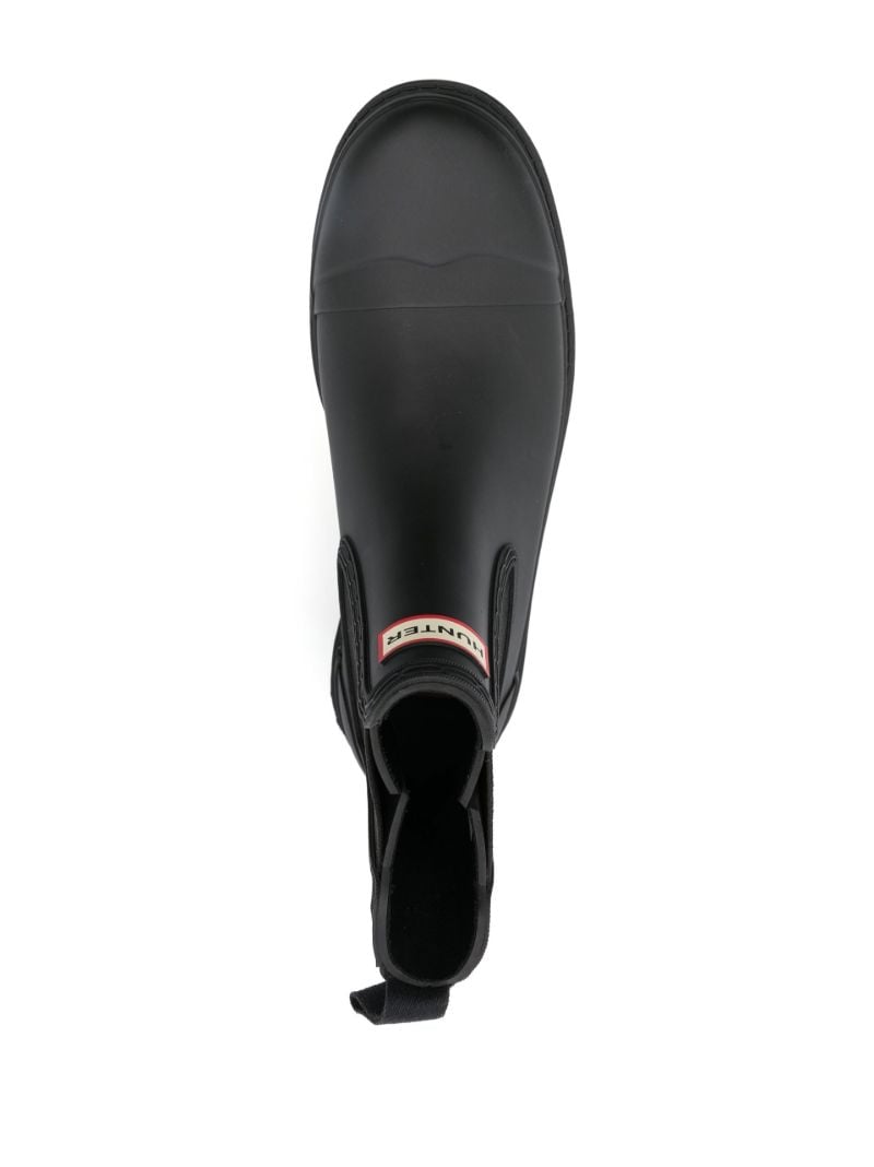 Black Commando Chelsea Boots