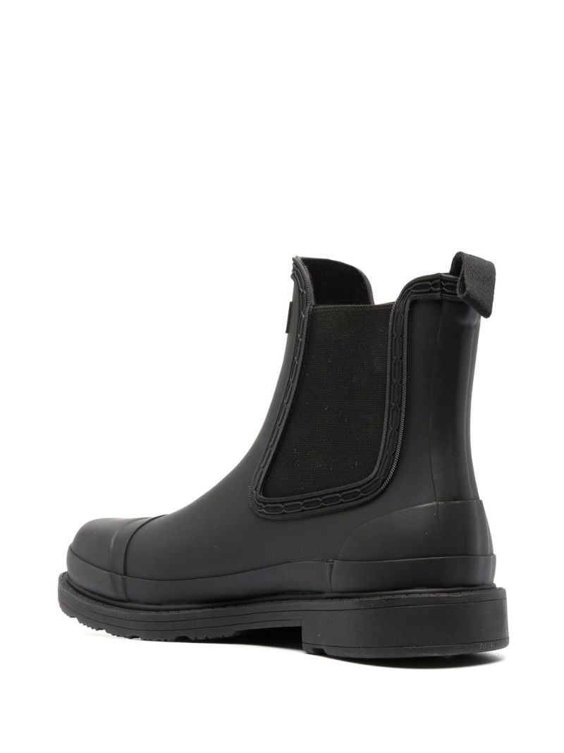 Black Commando Chelsea Boots