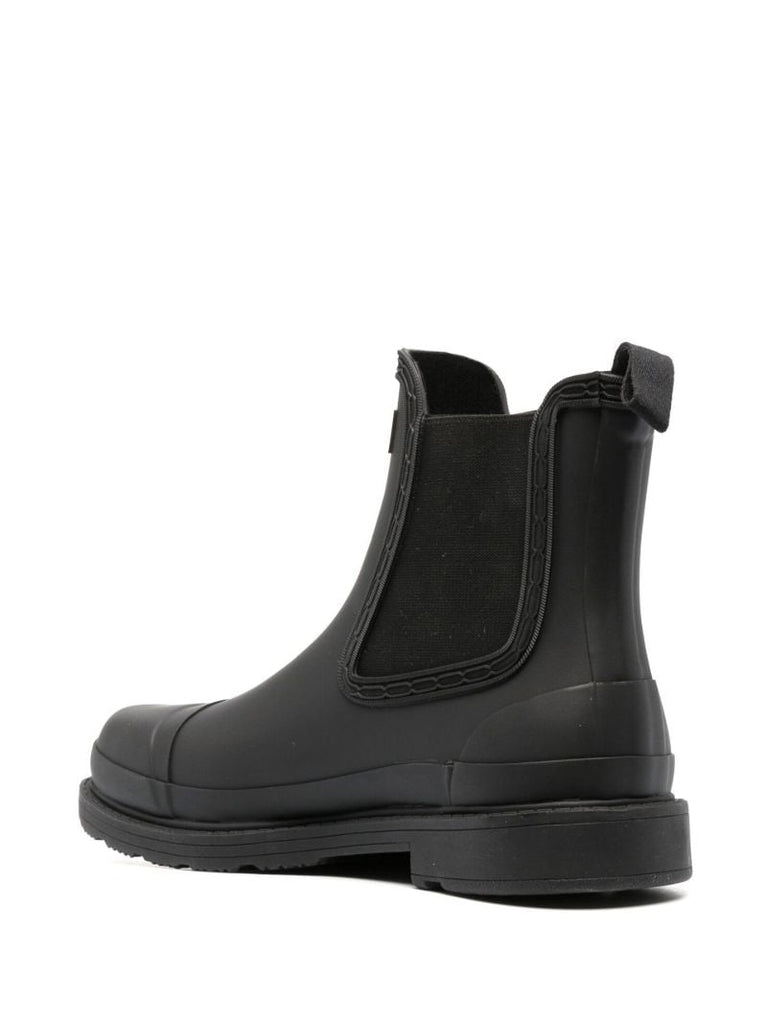 Black Commando Chelsea Boots