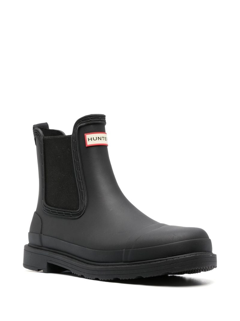 Black Commando Chelsea Boots