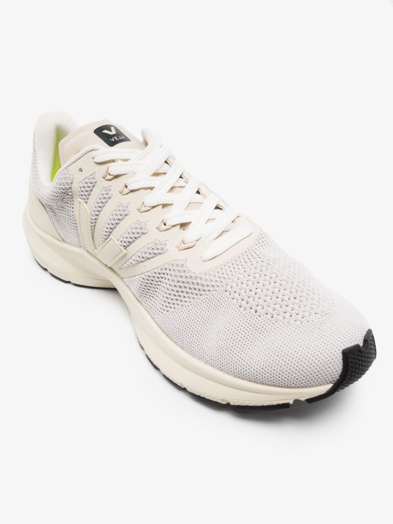 Grey Marlin Low Top Knit Sneakers