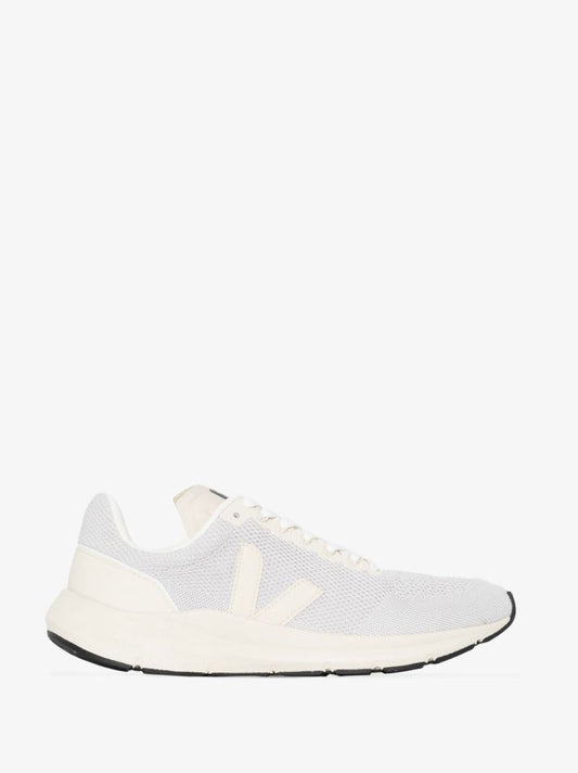 Grey Marlin Low Top Knit Sneakers