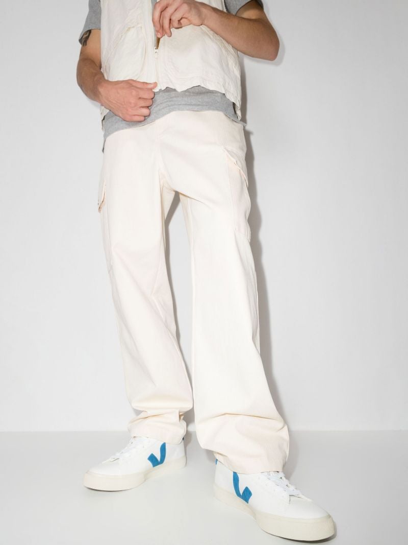 White Campo Low Top Sneakers