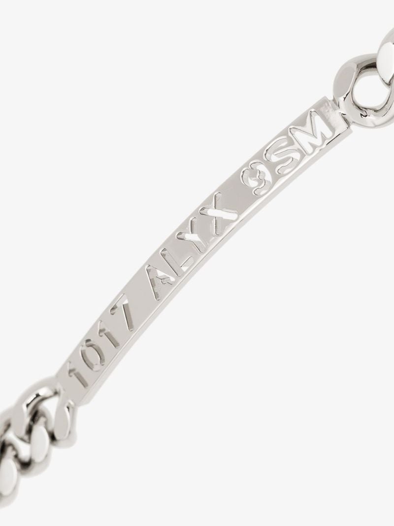 Silver-plated Buckled Bracelet