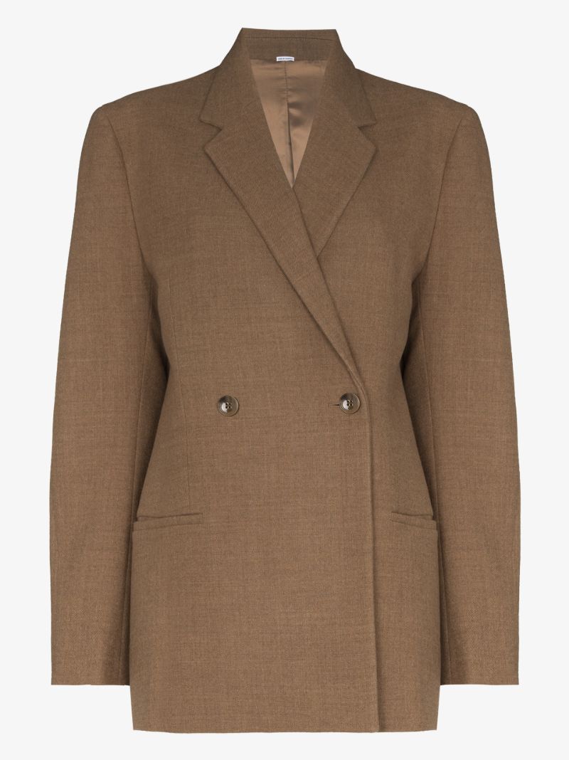 Double-breasted Wool Blazer