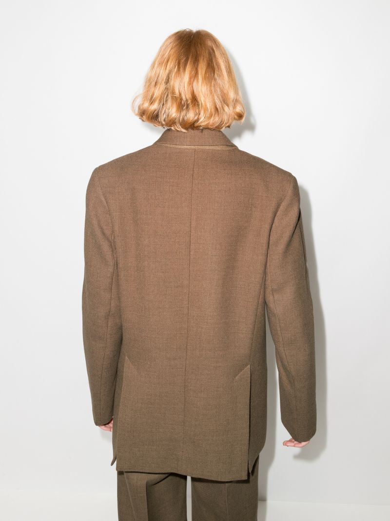 Double-breasted Wool Blazer