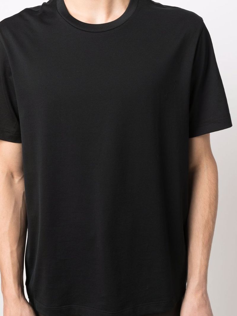 Black Cotton T-shirt