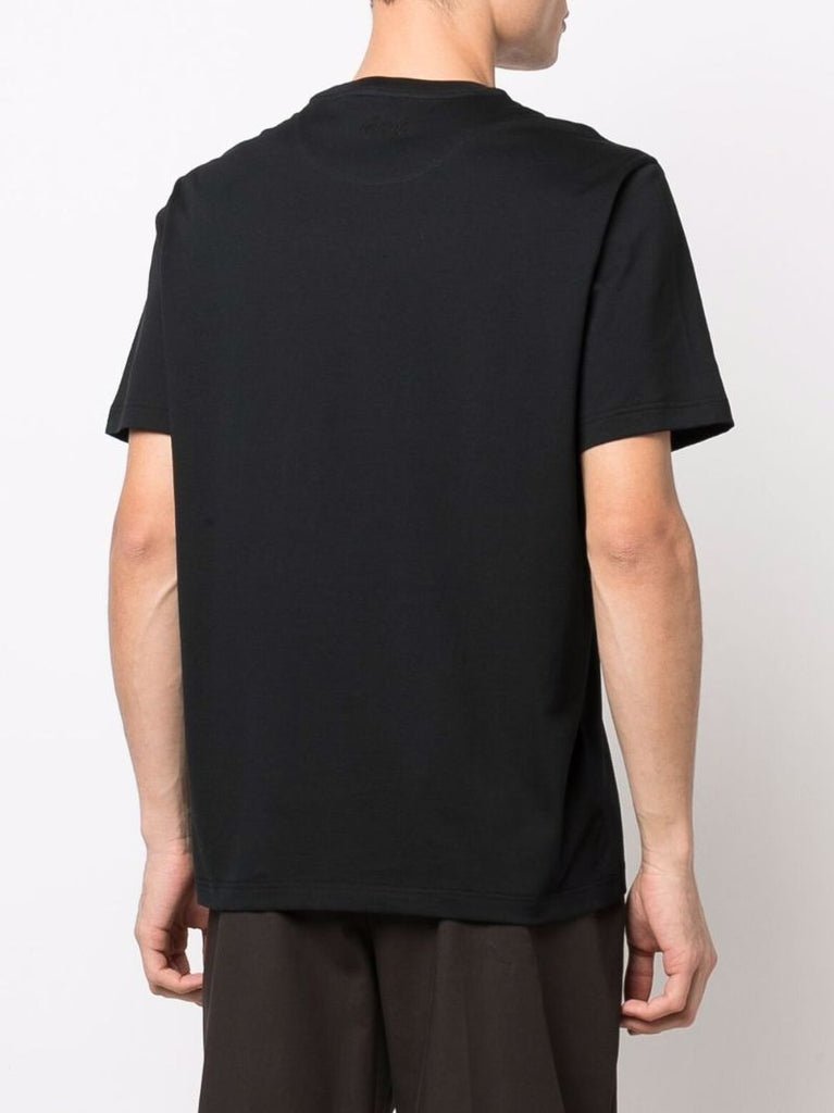 Black Cotton T-shirt