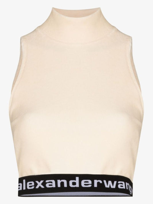 Cropped Logo Tank Top