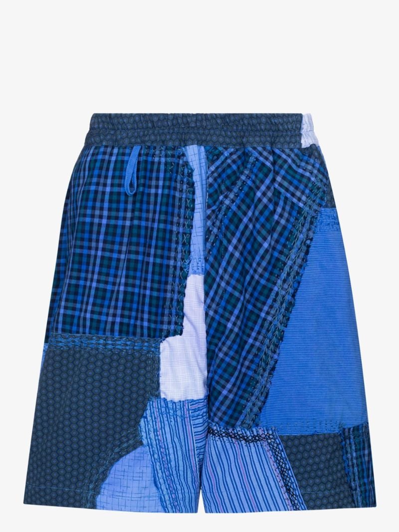 Blaze Patchwork Cotton Shorts