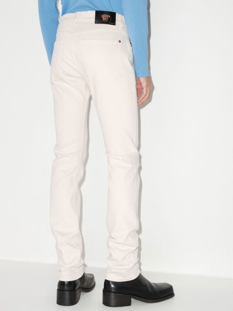 Neutral Medusa Slim Leg Jeans
