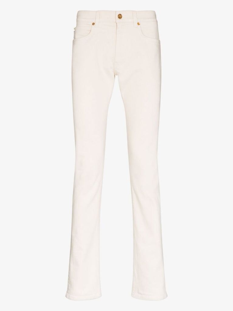Neutral Medusa Slim Leg Jeans