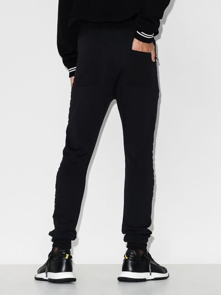 Embossed Cotton Logo Sweatpants