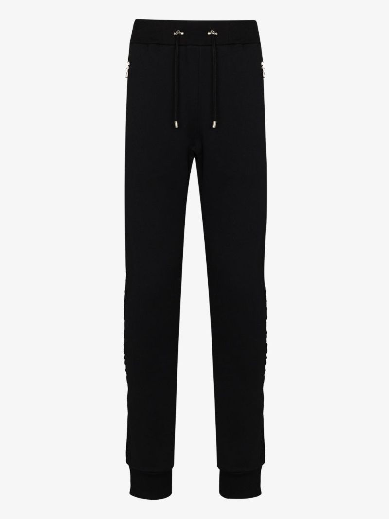 Embossed Cotton Logo Sweatpants