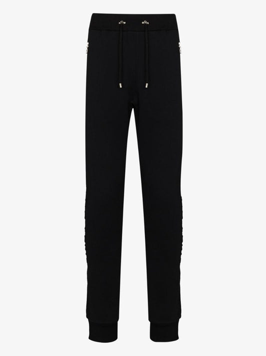 Embossed Cotton Logo Sweatpants